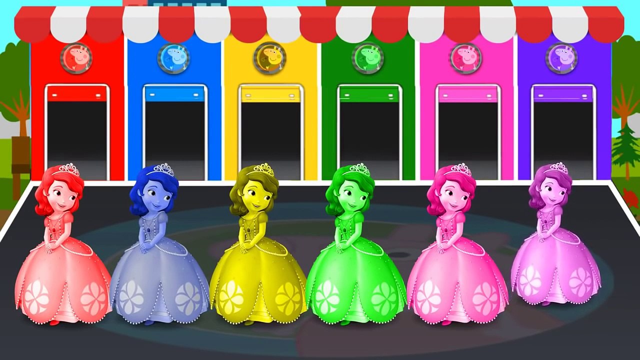 Sofia The First Colors For Kids To Learn#Sofia The first Color Learning#Kids Videos