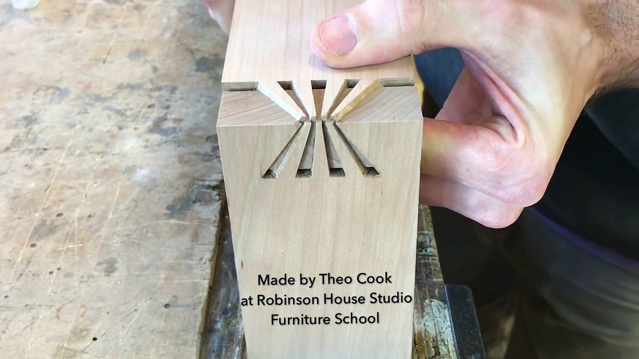 Jointure entre deux poutres de bois parfaite ! Made in Japan