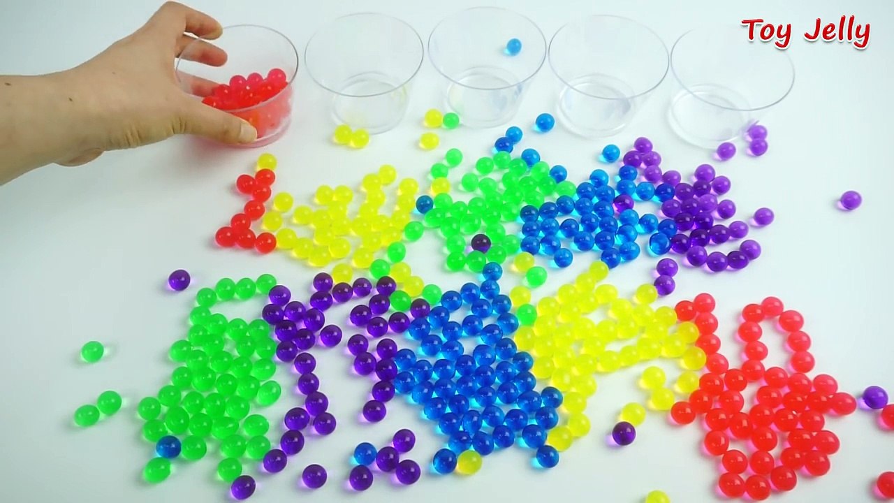 Learn Numbers 1 to 10 and Colors with ORBEEZ! Toddler Learning Video