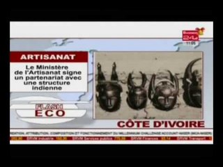 Flash Eco | Artisanat  Le ministere de l'artisanat signe un partenariat avec un structure indienne