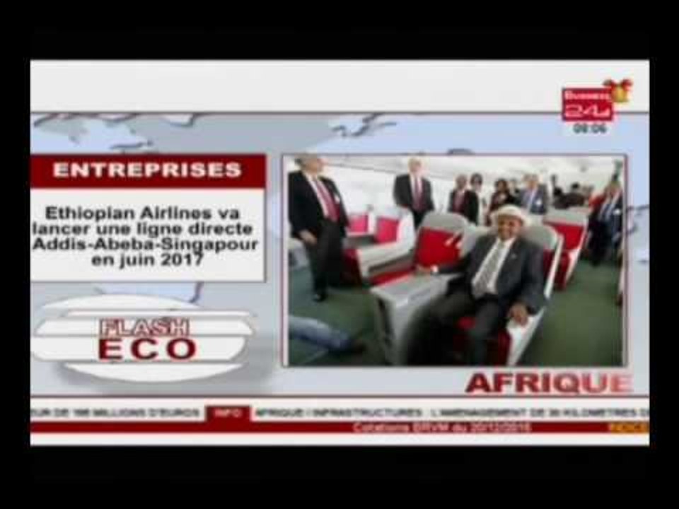 Business 24 / Flash Eco Afrique - Bourses : Année boursière négative pour le marché financier Af