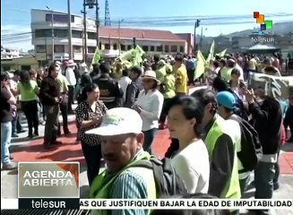 Continúan campañas electorales en Ecuador para votación de febrero
