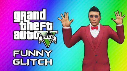 Girl GTA 5 Online Invincible Paralyzing Glitch - Funny Moments, Messing w - Random People