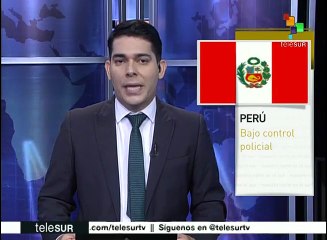 Perú: reprimen protesta contra el alza al transporte