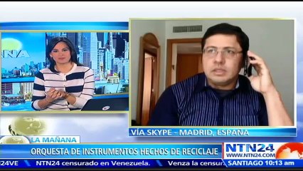 “Lo que hacemos nosotros es imitar a instrumentos clásicos con materiales alternativos”: Dir. de banda musical con utens