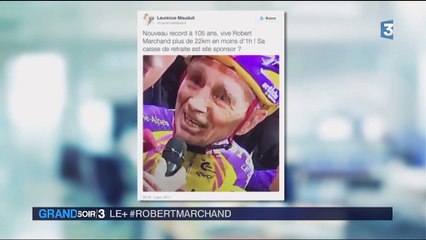 Cyclisme : Robert Marchand fait le buzz