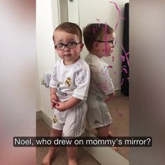 How cute is this little boy