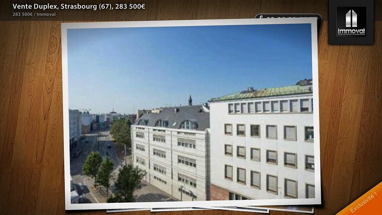 Vente Duplex, Strasbourg (67), 283 500€