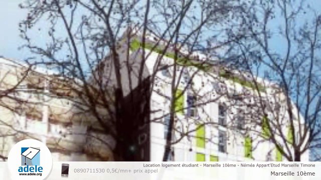 Location logement étudiant - Marseille 10ème - Néméa Appart'Etud Marseille Timone