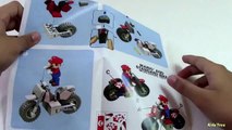 Super Mario Bros - Mario Kart Wii K'nex Mario and Standard Bike Bu