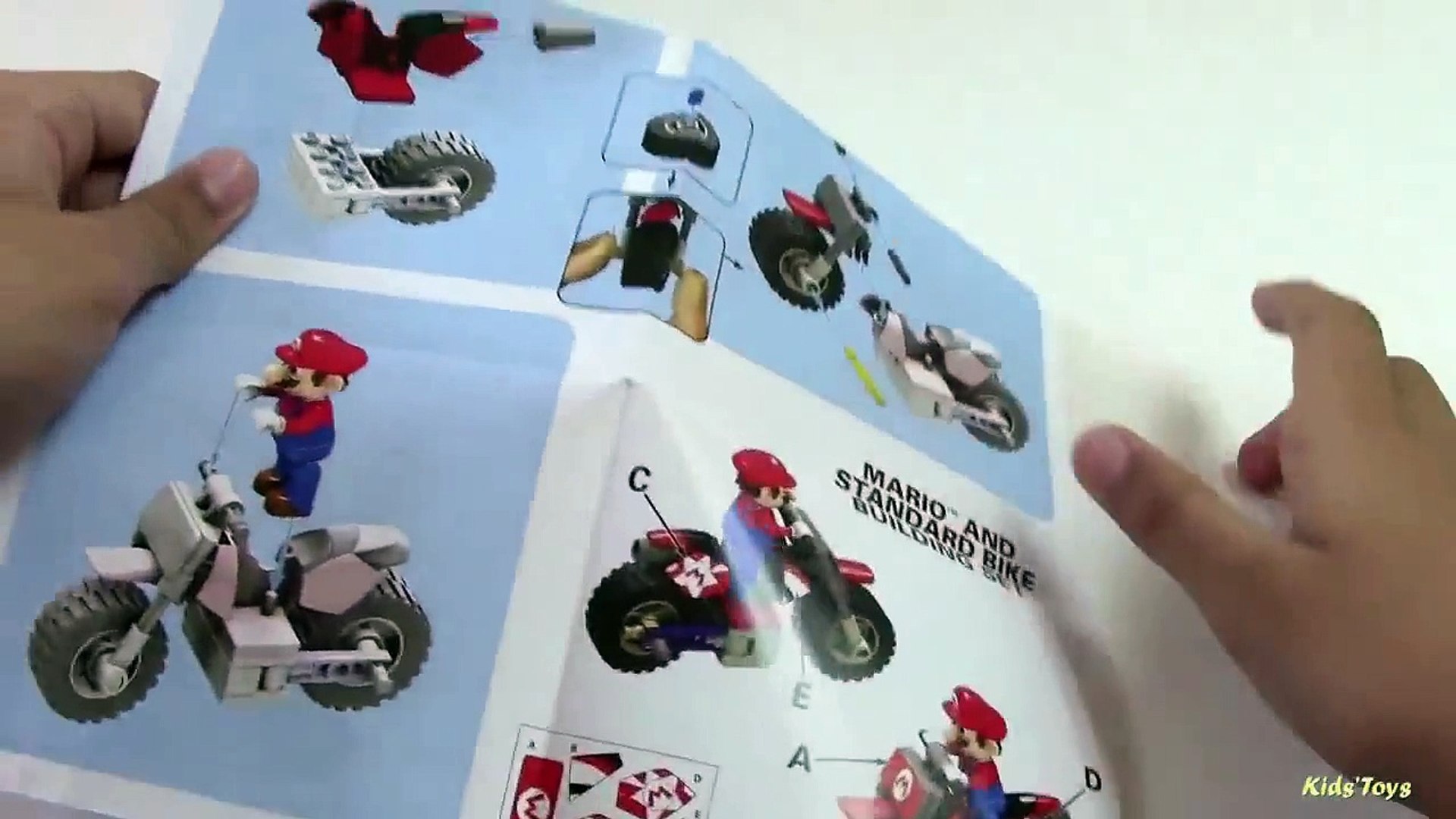 K'NEX Mario Kart 8 - Mario Bike Building Set