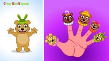 Finger Family (Bear Finger Family) Nursery Rhymes _ Finger Family Songs _ Top English Nursery Rhymes
