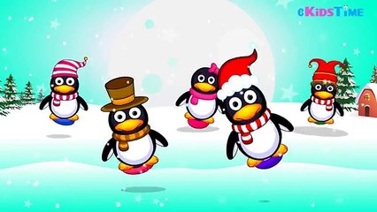 FINGER FAMILY RHYMES (Penguin Finger Family) Songs for Children[1]