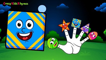 Finger Family Shapes Finger Family _ Finger Family Songs _ Finger Family Nursery Rhyme