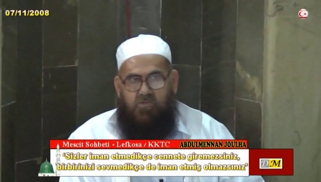 Sizler iman etmedikçe cennete giremezsiniz, birbirinizi sevmedikçe de iman etmiş olmazsınız.