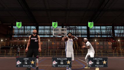 NBA 2K17 Three Superstars get owned by Stars!