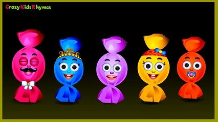 Sugar Candy Finger Family Nursery Rhyme _ Rhymes for Children _ Family Finger Song