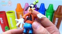 Colour Pencils Learn Colors Stacking Toys Frozen Elsa Pj Masks Mickey Mouse Teletubbies Disney
