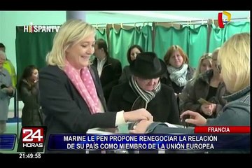 Francia: Marine Le Pen asegura estar preparada para llegar al Elíseo