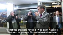 STX France: l'Etat n'exclut pas que Fincantieri soit minoritaire