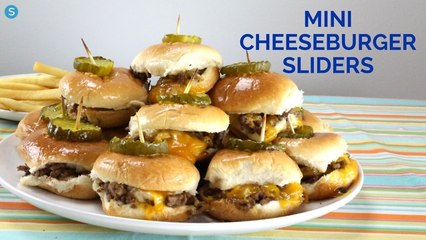 How to make delicious mini cheeseburger sliders