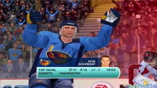NHL 09-Dynasty mode-Winnipeg Jets vs Washington Capitals-Game 80