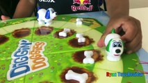 Diggin Doggies Family Fun Game For Kids Egg Surprise Toy Batman vs Superman Ryan ToysReview