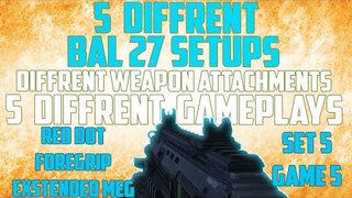 Call of duty Advanced Warfare Bal 27 weapon setup game 5