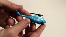Dinoco Cars Diecast Lightning Storm Lightning Mcqueen and Rotor Helicopter