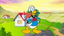 Donald Duck Mickey and Minnie Mouse Frozen Story - Disney characters ELSA ANNA Cartoon for Kids