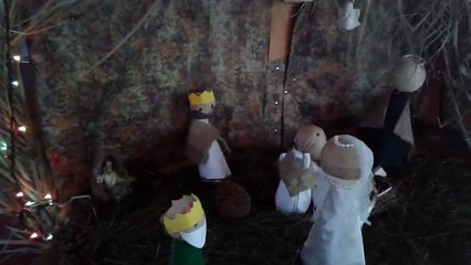 PESEBRE EN EL COLEGIO SAN JAVIER (NAVIDAD 2016)