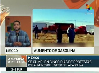 Se movilizan los mexicanos contra el gasolinazo