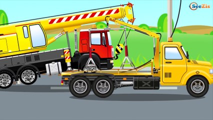 The Dump Truck Adventures with Diggers - Chi Chi Puh - Cars & Trucks for Kids