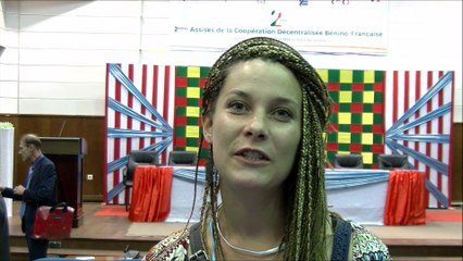 Marie-Lorraine Gilbert, chargée du partenariat Orléans – Parakou (résidente au Bénin)