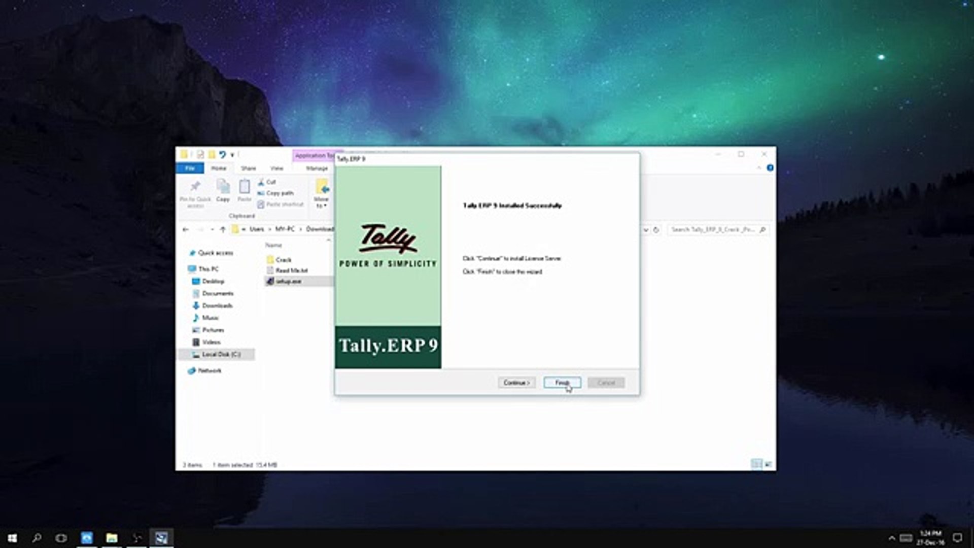 Tally - ERP 9 With Crack Crack Install ERP Tally 9