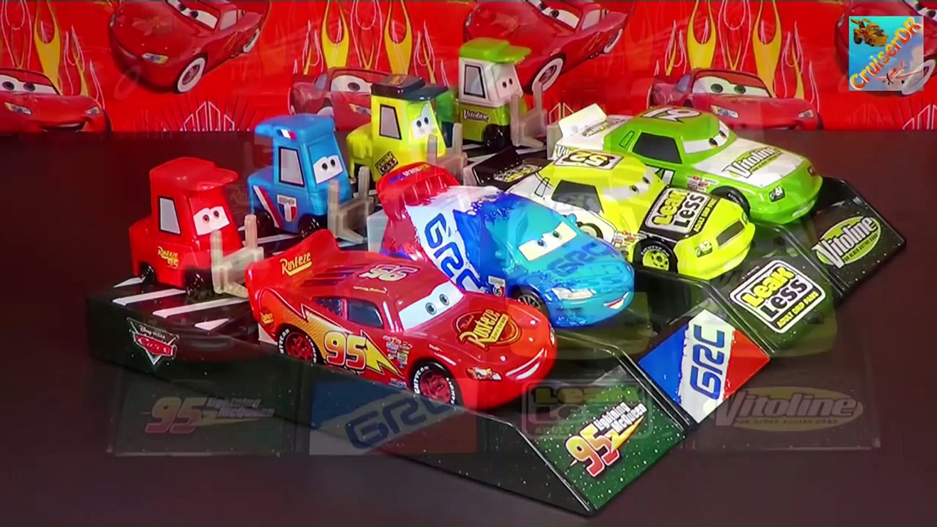 Disney Pixar Cars New Dicast 4 Various Pit Crew Launcher From Mattel In 1 55 Scale 動画 Dailymotion