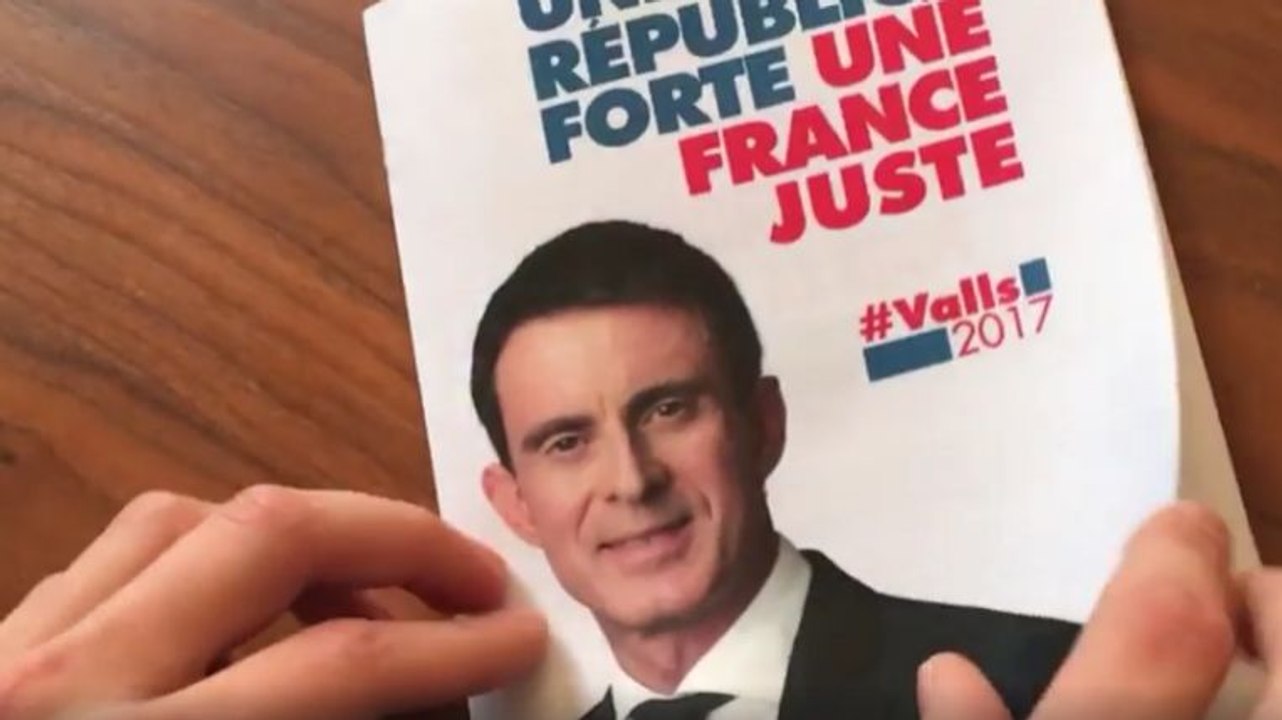 Le programme de Manuel Valls
