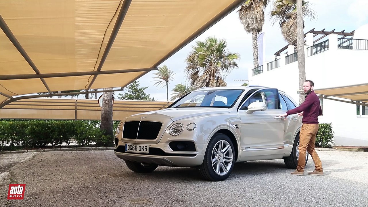 2017 Bentley Bentayga diesel (essai) : Fioul sentimental (conduite testdrive performances tarif)