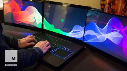1 laptop, 3 4K screens, the ultimate gaming experience