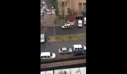 İşte İzmir'deki çatışma anı