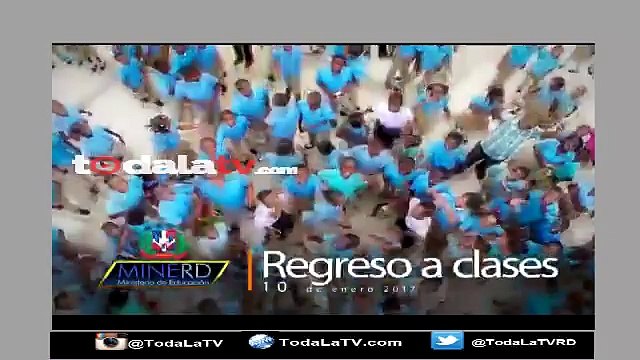 Ministro de Educación, Andrés Navarro recuerda a los padres martes 10 de enero se reinicia la docencia -MINERD-Vide