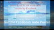 Autopost to Fascebook groups with Simple Facebook Autoposter tool.