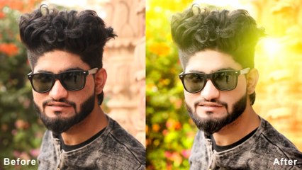 How to Make Color Correction and Lighting Effect