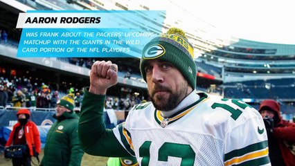 Aaron Rodgers: It's 'win or go home' vs the Giants