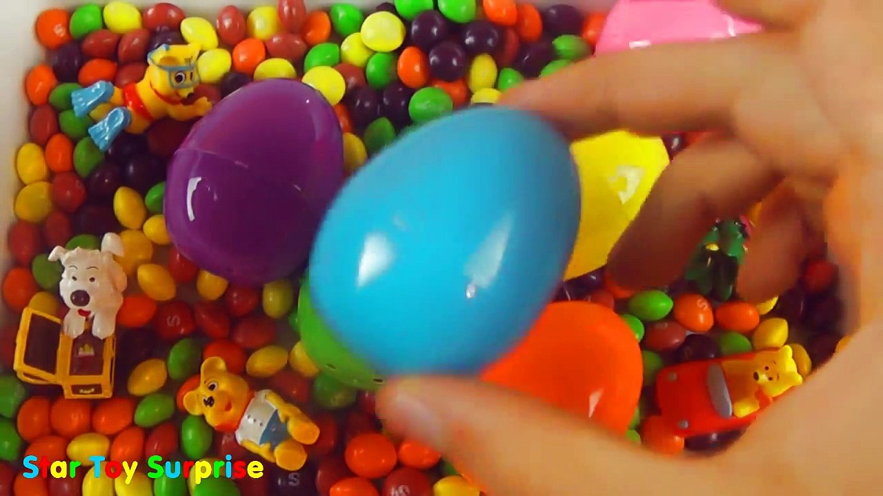 A LOT OF SURPRISE EGGS!!! Awesome Toys Haribo Disney Pixar