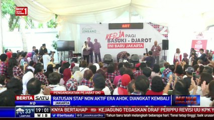Ahok Soroti Pengangkatan Kembali Staf DKI