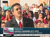 Pdte. de Venezuela anuncia cambios en gabinete y ofensiva económica