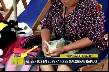 Verano: cuidado con los alimentos que consume en la calle