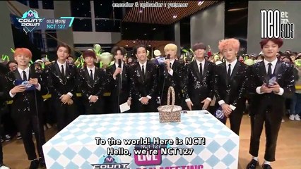 [NEOSubs] 170105 NCT127- MCountdown fanmeeting