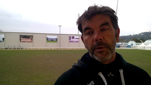 Rugby: Alexandre Péclier (CSBJ) avant le match contre Colomiers